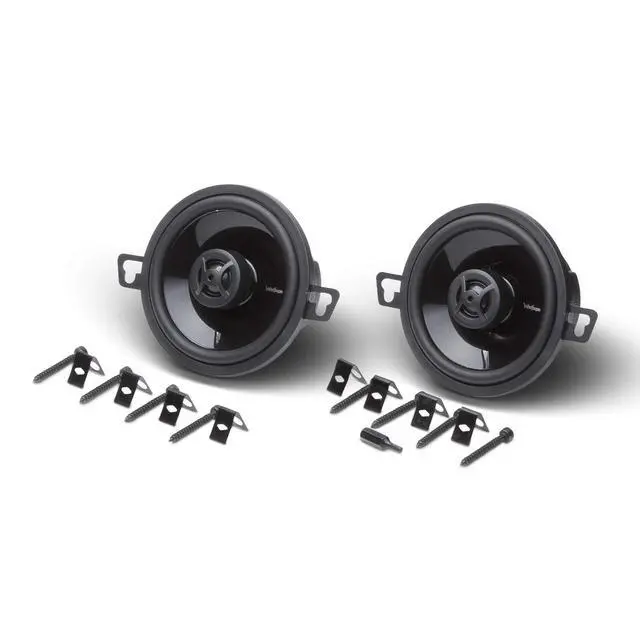 Alt view image 4 of 4 - P132 Punch 3.50" 2-Way Coaxial Full Range Speakers - Black (Pair)