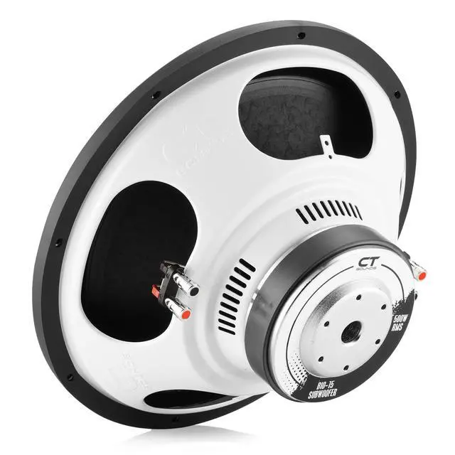 Alt view image 3 of 6 - Bio 15 1000-Watt Dual 4-Ohm Car Subwoofer