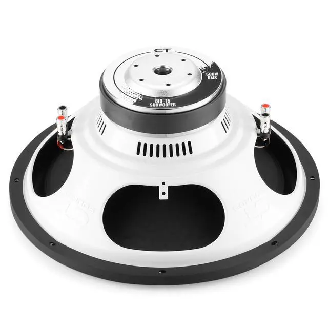 Alt view image 5 of 6 - Bio 15 1000-Watt Dual 2-Ohm Car Subwoofer