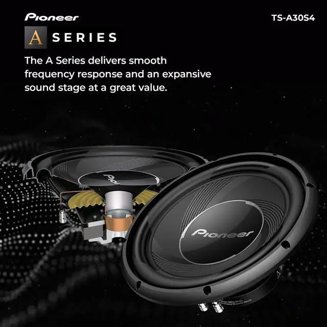 Alt view image 2 of 4 - TS-A30S4 12 Component Subwoofer, 1400 Watts Max Power
