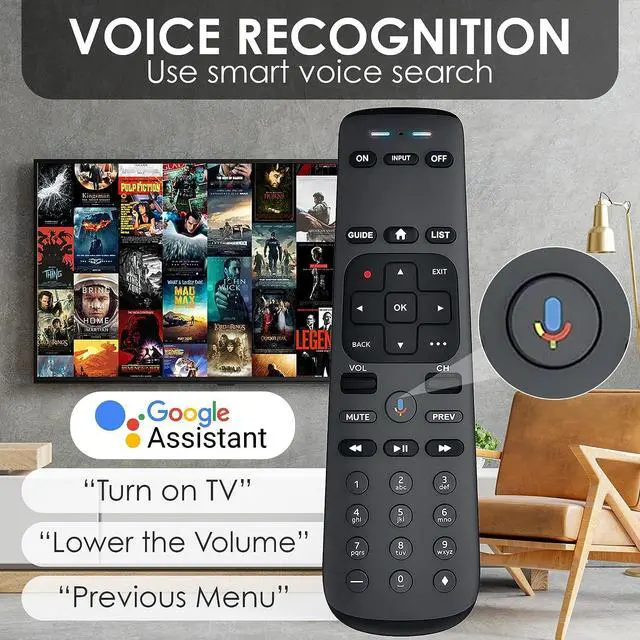 Alt view image 3 of 4 - Buck AT&T DirecTV Stream RC83V IR/RF Universal Gemini Voice Remote Control - Replacement for Gemini Air, 10701-A4-002, P21KW-500, C71KW-200 & C71KW-400 Osprey Receiver Set-Top Boxes (RC4693701/01BR)