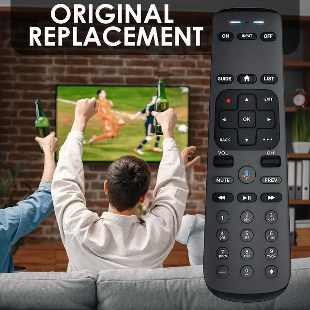 Alt view image 4 of 4 - Buck AT&T DirecTV Stream RC83V IR/RF Universal Gemini Voice Remote Control - Replacement for Gemini Air, 10701-A4-002, P21KW-500, C71KW-200 & C71KW-400 Osprey Receiver Set-Top Boxes (RC4693701/01BR)