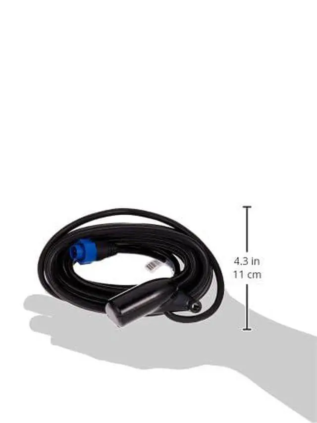 Alt view image 2 of 2 - 000-0106-72 Transom-Mount Skimmer Transducer with Built-in Temp