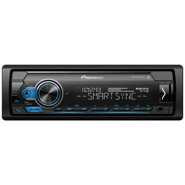 Alt view image 4 of 4 - MVH-S310BT Single Din Built-In Bluetooth, MIXTRAX, USB, Auxiliary, Pandora, Spotify, iPhone, Android and Smart Sync App Compatibility Car Digital Media Receiver
