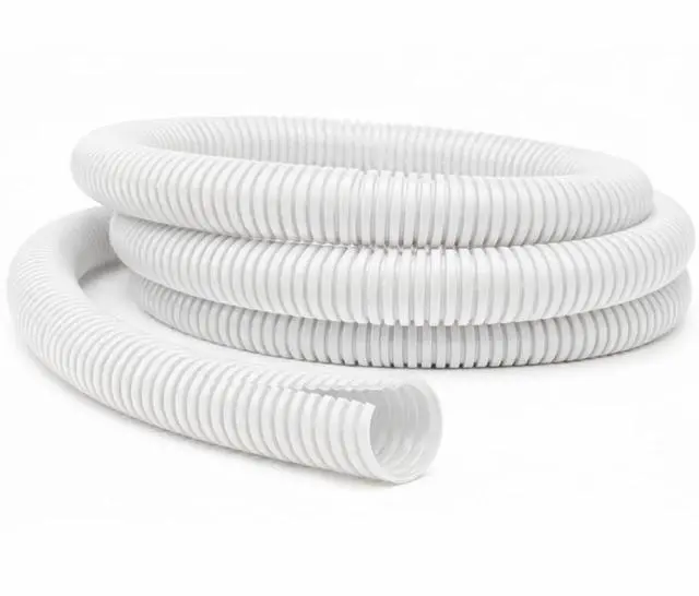 Main image of Colored Split Wire Loom Tubing 3/4 Inch 100 Ft Long - White Wire Conduit Cover for Cords - Corrugated Tubing and Protector for Automotive Wires Durable Polyethylene