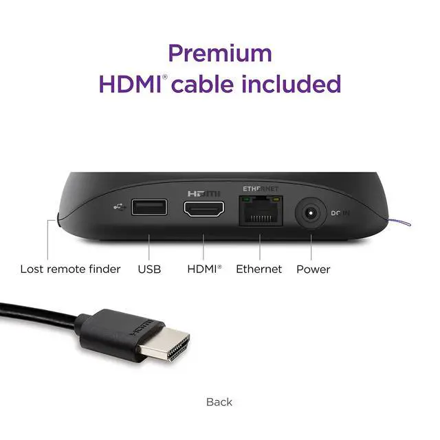 Alt view image 4 of 4 - Ultra | The Ultimate Streaming Device 4K/HDR/Dolby Vision/Atmos, Rechargeable Voice Remote Pro, Ethernet Port, Hands-Free Controls, Lost Remote Finder, Free & Live TV