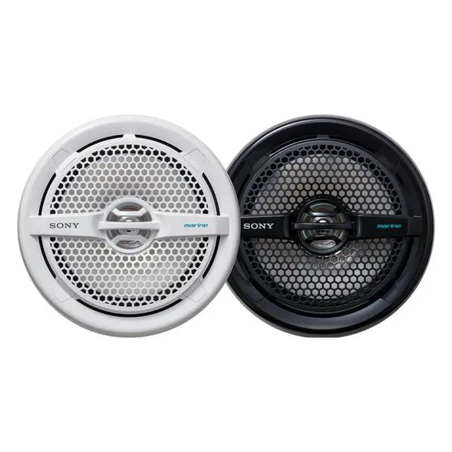 Alt view image 2 of 4 - Marine Audio Speakers Stereo Marine Use Certified with 6.5 Inch Dual Cone Design for Boats, Pools, and Other Outdoor Audio Systems, White