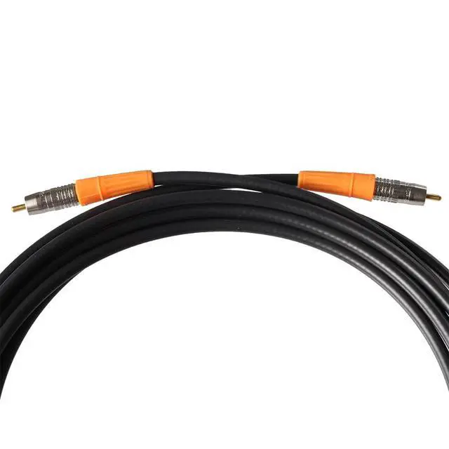 Alt view image 2 of 3 - BJC Coaxial Digital Audio Cable (35 Foot, RCA to RCA, Black)