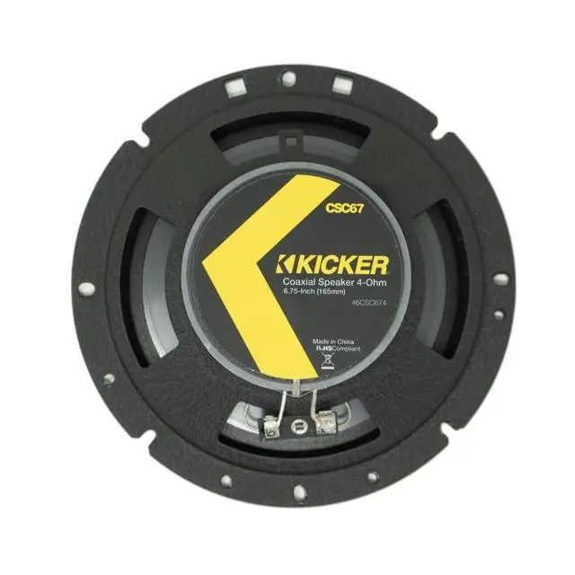 Alt view image 4 of 6 - 46CSC674 CS-Series CSC67 6.75-Inch (165mm) Coaxial Speakers, 4-Ohm (Pair)