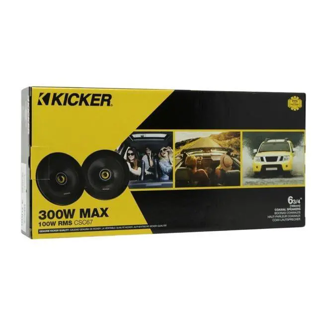 Alt view image 5 of 6 - 46CSC674 CS-Series CSC67 6.75-Inch (165mm) Coaxial Speakers, 4-Ohm (Pair)