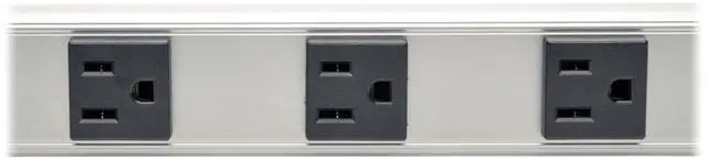 Main image of Eaton Series PS361206 12-Outlet Long Power Strip for Dorm Room Workbench Shop and Garage, Industrial Heavy Duty Metal Housing, 6ft Long Extension Cord, 3ft Length, Mountable/Wall Mount