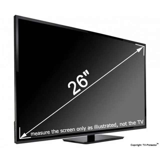 Alt view image 2 of 4 - 26 inch Anti-blue Light TM TV / Monitor Screen Protector for LCD, LED and Plasma TVs