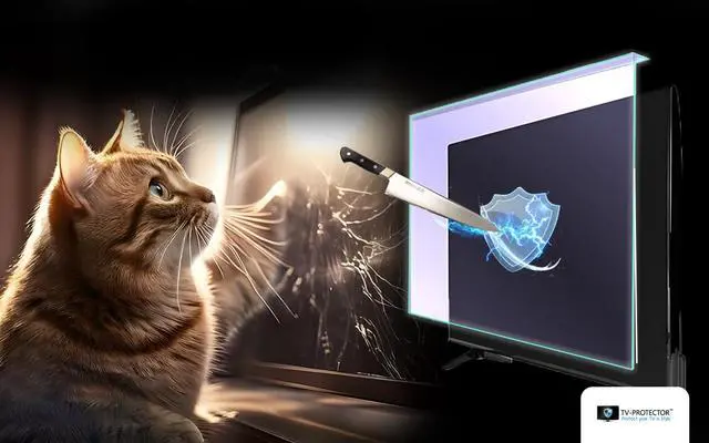 Alt view image 4 of 4 - 26 inch Anti-blue Light TM TV / Monitor Screen Protector for LCD, LED and Plasma TVs
