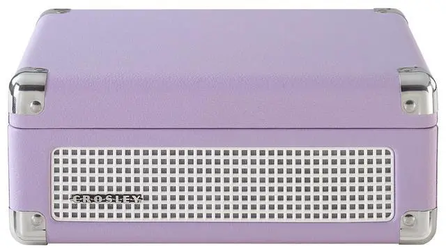 Alt view image 4 of 4 - CR3505A-LN Cruiser Retro Portable CD Player with Stereo Bluetooth Speakers and FM Radio, Lavender