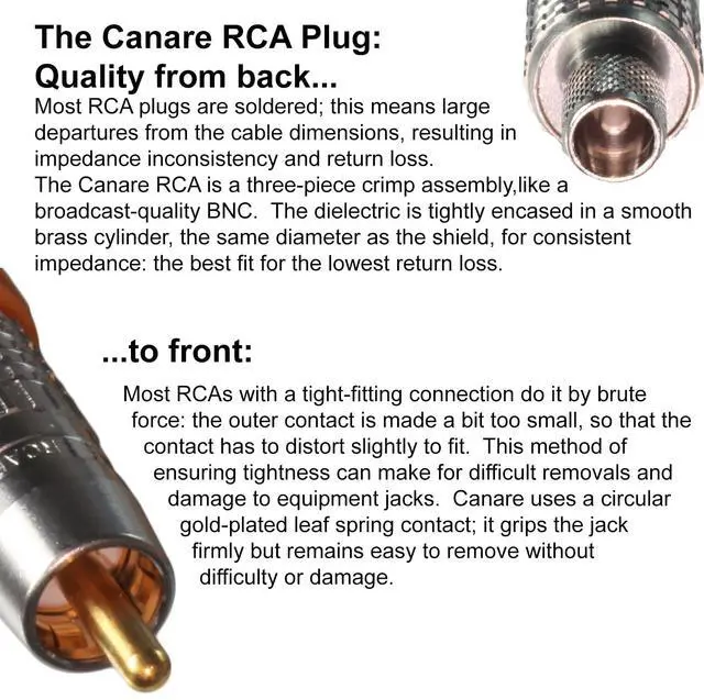 Alt view image 2 of 3 - BJC Coaxial Digital Audio Cable (30 Foot, RCA to BNC, White)