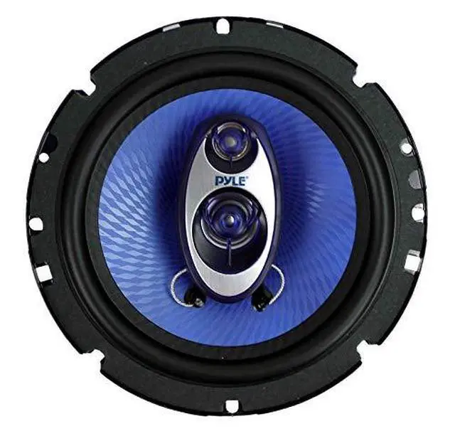 Alt view image 4 of 6 - 4 New PL63BL 6.5" 720 Watt 3-Way Car Audio Coaxial Speakers Blue Stereo