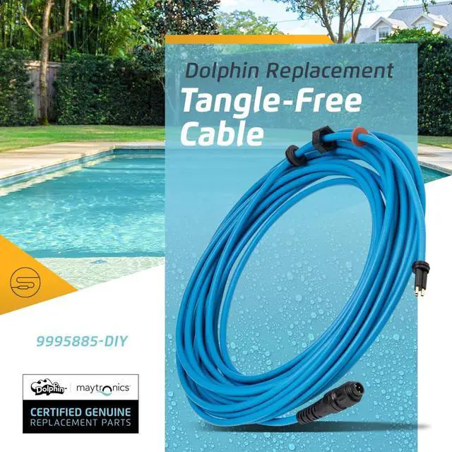 Alt view image 2 of 5 - Genuine Replacement Part Durable 60 FT Blue Cable for Agile Robot Movement 9995885-DYI