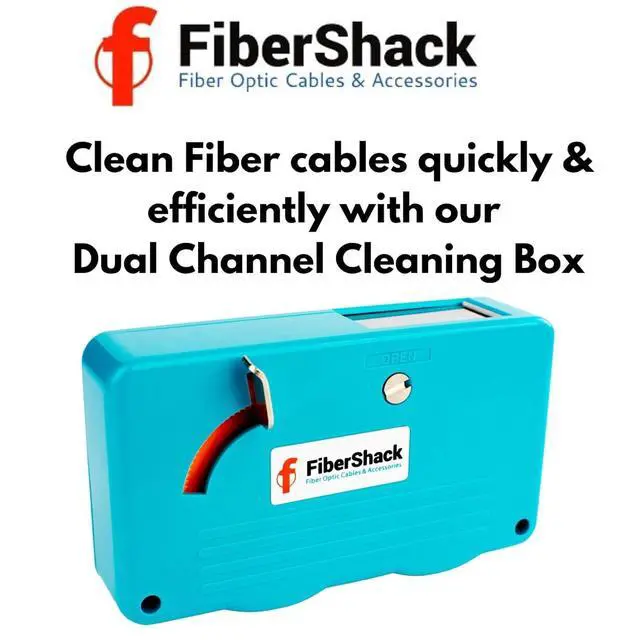 Alt view image 2 of 4 - Fiber Optic Cable Cleaning Box - 3 Pack - Cleans Both SC & LC Fiber Optic Cables & Connectors - Includes Dust Caps for 1.25mm & 2.5mm Patch Cord End Faces