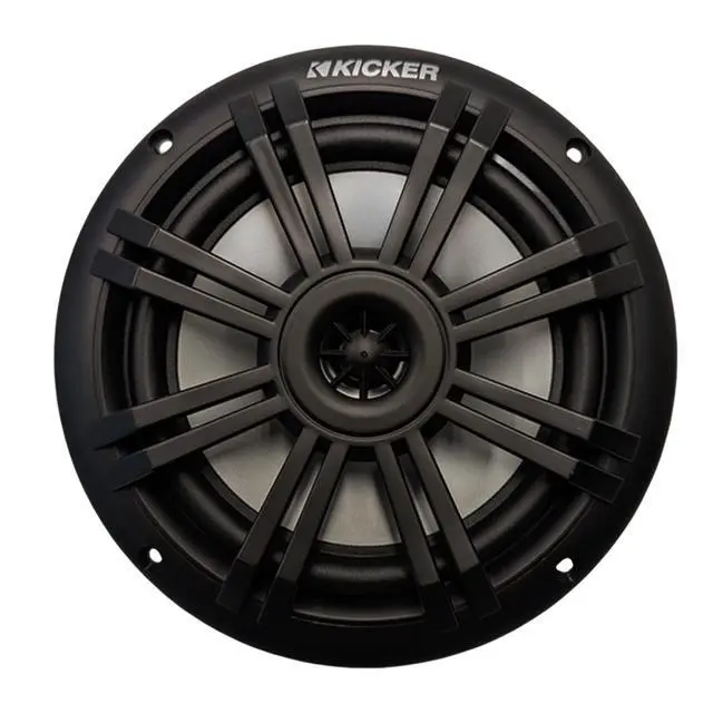 Alt view image 2 of 5 - Black OEM Replacement Marine 6.5" 4 Ohm Coaxial Speakers