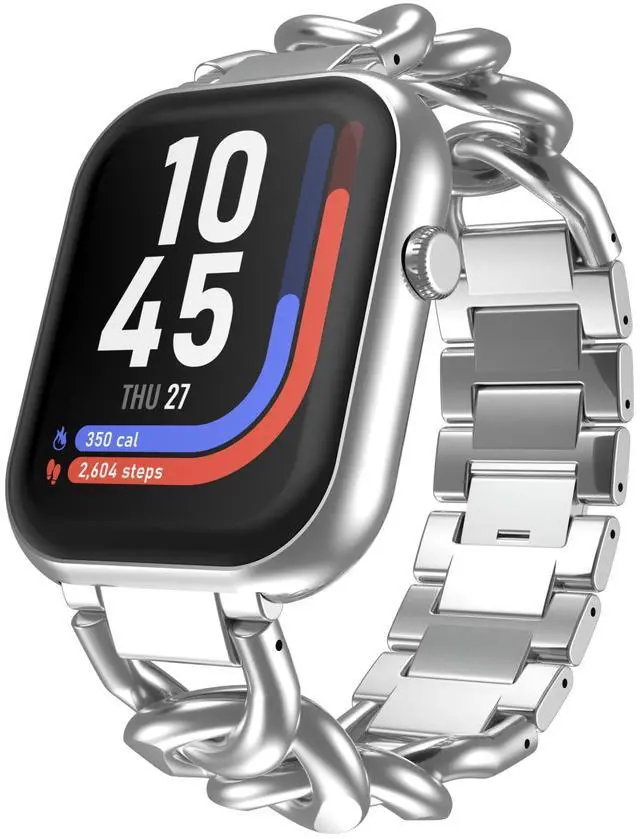 Main image of AIR 5 Smartwatch, 1.85" AMOLED Display, Bluetooth Calling, 100+ Sports Modes, Heart Rate, SpO2, Sleep & Stress Tracking, Water Resistant, 7-Day Battery Life, for Android & iPhone