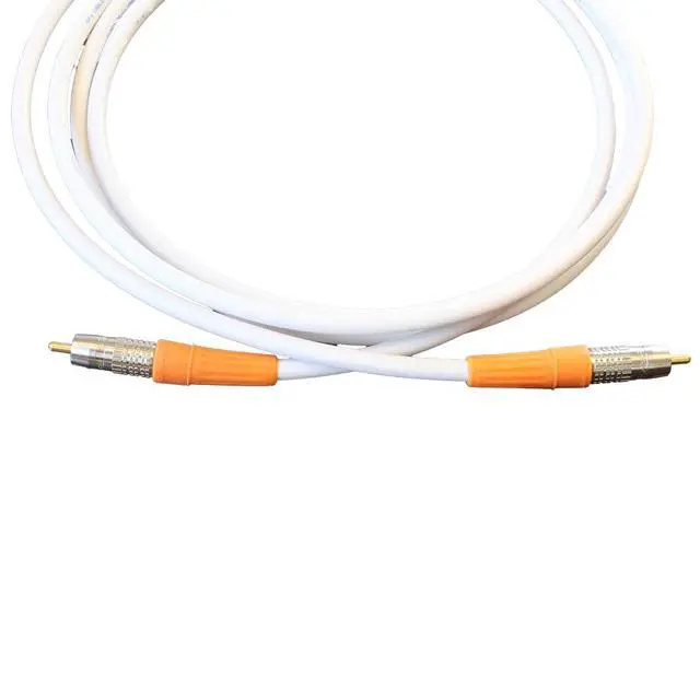 Alt view image 2 of 3 - BJC Coaxial Digital Audio Cable (20 Foot, RCA to RCA, White)