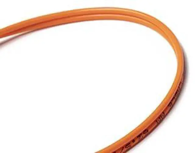 Alt view image 3 of 4 - FiberCablesDirect OM1 Multimode Fiber Patch Cable | Length Options 0.5M300M | ST ST | 70M (229.66ft) | Duplex 62.5/125µm | 1Gb Ethernet | Orange OFNR PVC