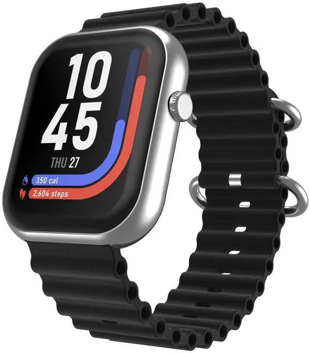 Main image of AIR 5 Smartwatch, 1.85" AMOLED Display, Bluetooth Calling, 100+ Sports Modes, Heart Rate, SpO2, Sleep & Stress Tracking, Water Resistant, 7-Day Battery Life, for Android & iPhone