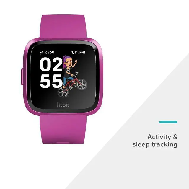Alt view image 2 of 6 - Versa Lite Edition Smart Watch, One Size (S and L Bands Included), 1 Count