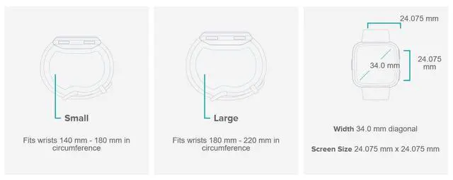 Alt view image 6 of 6 - Versa Lite Edition Smart Watch, One Size (S and L Bands Included), 1 Count