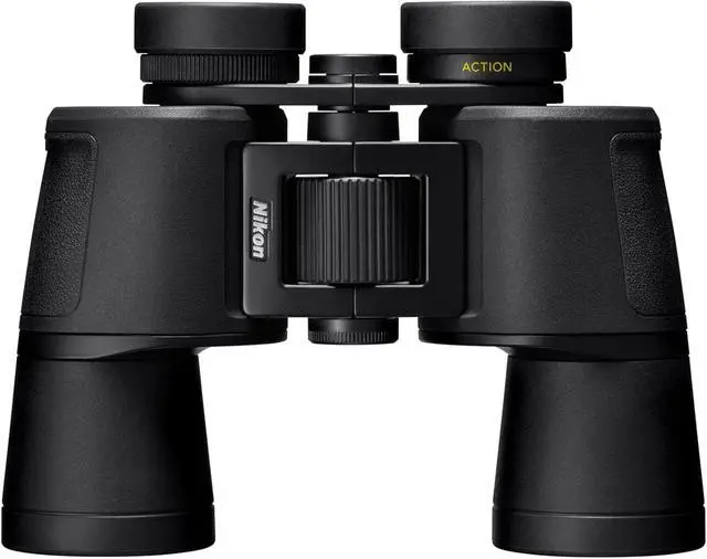 Alt view image 2 of 4 - Action 8x42 Binocular | Multilayer-Coated Optics, Bright, Wide View, 8X Power, Turn-and-Slide Adjustable eyecups and Tripod-Ready Porro-Prism Design