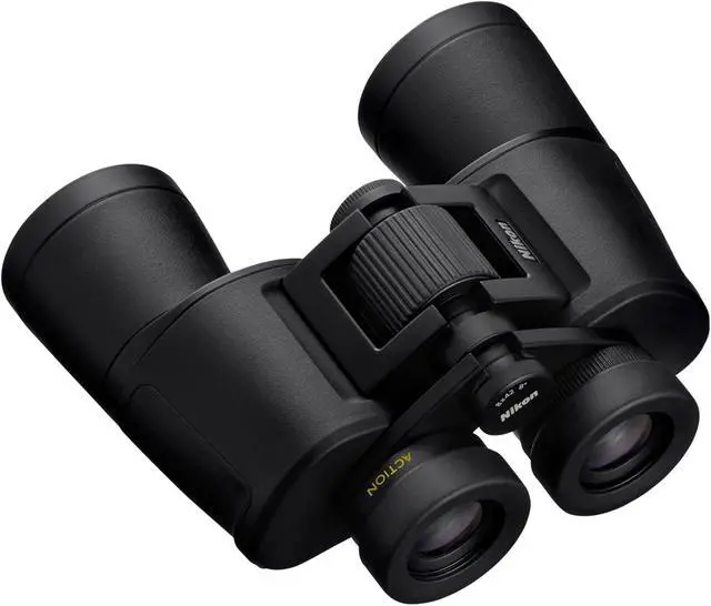 Alt view image 3 of 4 - Action 8x42 Binocular | Multilayer-Coated Optics, Bright, Wide View, 8X Power, Turn-and-Slide Adjustable eyecups and Tripod-Ready Porro-Prism Design