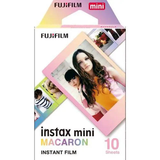 Alt view image 2 of 4 - Instax Mini Film Variety Pack 5 Unique Styles for Instax Cameras + Bonus Sunshine Photo Microfiber Cleaning Cloth (Variety Colors - 10 Sheets Each)