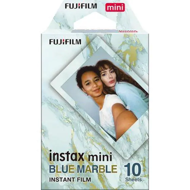 Alt view image 3 of 4 - Instax Mini Film Variety Pack 5 Unique Styles for Instax Cameras + Bonus Sunshine Photo Microfiber Cleaning Cloth (Variety Colors - 10 Sheets Each)