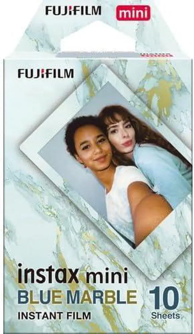 Alt view image 3 of 4 - Instax Mini Film Variety Pack 5 Unique Styles for Instax Cameras - (Macaron, Monochrome, Blue Marble, Soft Lavender, Pink Lemonade) (5 Colors (50 Sheets), 10 Sheets Each)