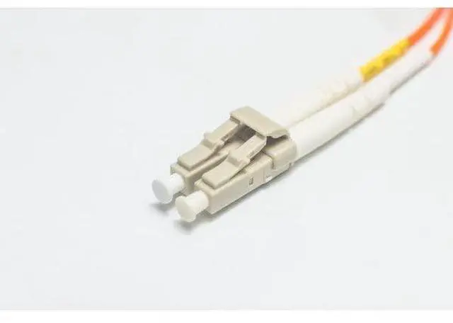 Alt view image 2 of 4 - FiberCablesDirect OM1 Multimode Fiber Patch Cable | Length Options 0.5M300M | MTRJ LC | 45M (147.64ft) | Duplex 62.5/125µm | 1Gb Ethernet | Orange OFNR PVC