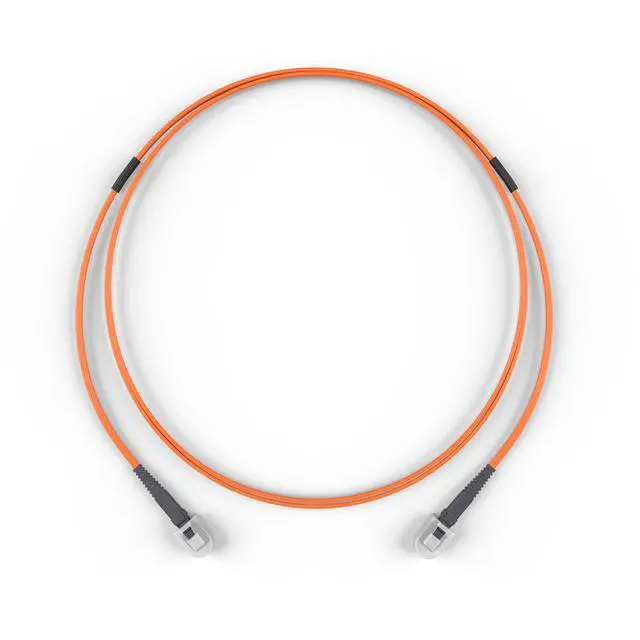 Alt view image 3 of 4 - FiberCablesDirect OM1 Multimode Fiber Patch Cable | Length Options 0.5M300M | MTRJ MTRJ | 30M (98.43ft) | Duplex 62.5/125µm | 1Gb Ethernet | Orange OFNR PVC