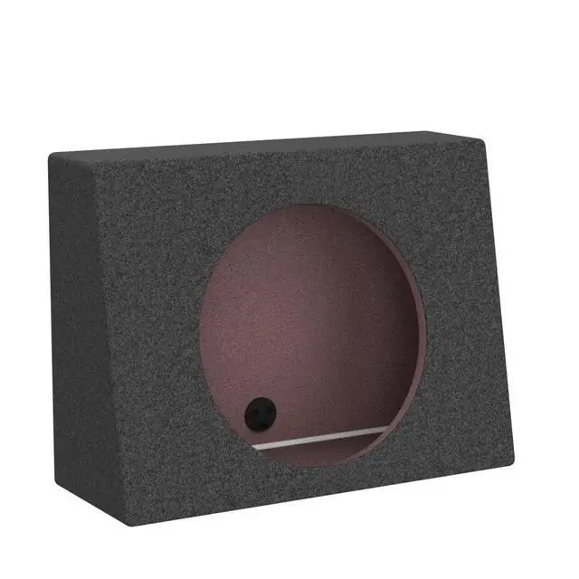 Alt view image 4 of 4 - QPower Pack of 2 Single 10-Inch Sealed Subwoofer Boxes, 0.9 Cubic Feet of Airspace Per Box, Solid 5/8-Inch MDF Construction