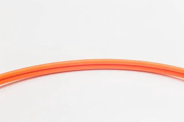 Alt view image 3 of 4 - FiberCablesDirect OM1 Multimode Fiber Patch Cable | Length Options 0.5M300M | LC LC | 45M (147.64ft) | Duplex 62.5/125µm | 1Gb Ethernet | Orange OFNR PVC