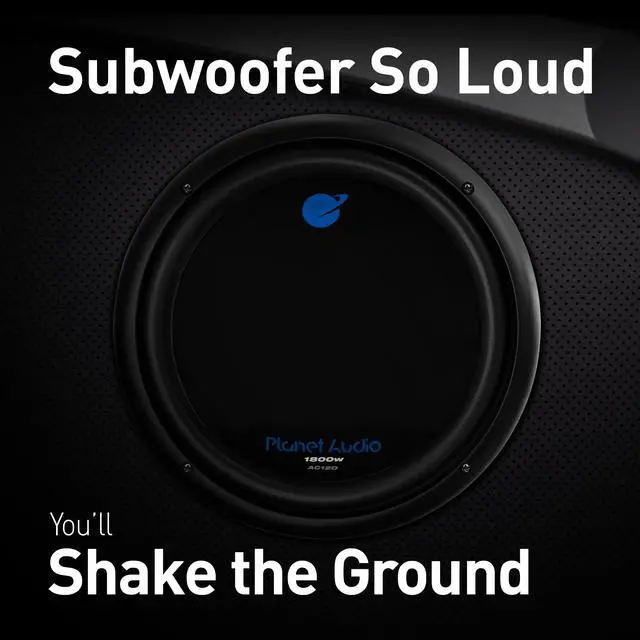 Alt view image 3 of 4 - AC12D Anarchy Series 12 Inch Car Subwoofer - 1800 Watts Max, Dual 4 Ohm Voice Coil, Sold Individually