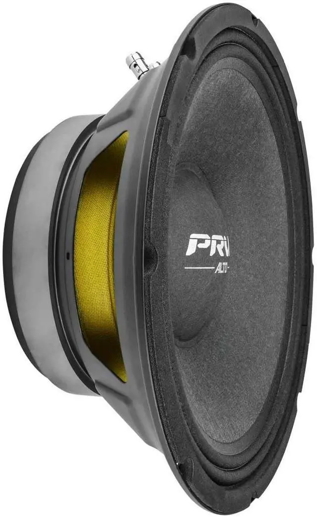 Main image of 10MR650A 10 Inch Midrange Speaker, 8 Ohm, 650 Watts, 97.5 db, 2.5 in Voice Coil Alto Series PRO Audio Mid Range Loudspeaker (Single)