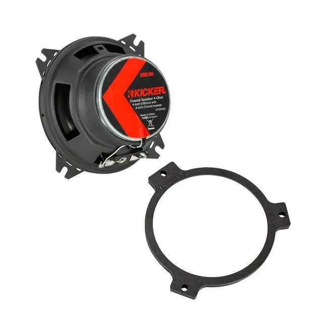 Alt view image 6 of 6 - 47KSC404 KS Series 4" Coaxial Speakers with.5" Tweeters, 4ohm