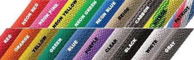 Alt view image 2 of 2 - 3/8" PET Expandable Braided Sleeving - Color: White - Length: 125FT