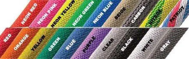 Alt view image 2 of 2 - 3/8" PET Expandable Braided Sleeving - Color: Blue - Length: 125FT