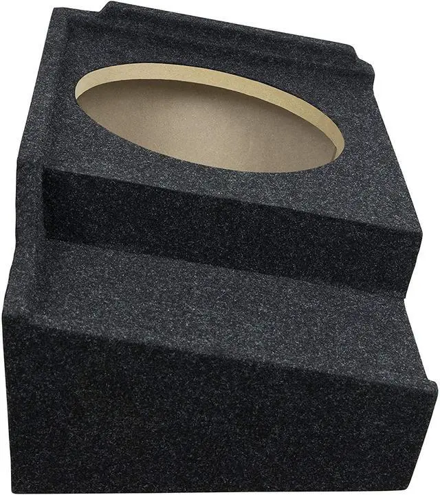 Alt view image 2 of 4 - Bbox Single Sealed 10 Inch Subwoofer Enclosure - Accu-Tuned Sealed Subwoofer Boxes - Subwoofer Box Improves Audio Quality, Sound & Bass - Fits 1999-2007 Chevrolet/GMC Silverado/Sierra Extended Cab