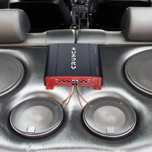 Alt view image 5 of 6 - 4 Channel 1000 Watt Amp Car Truck Motor Vehicle Stereo Power Amplifier, PX 1000.4