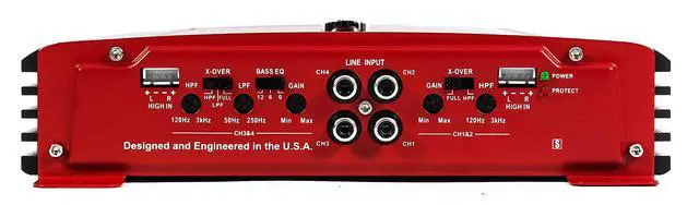 Alt view image 6 of 6 - 4 Channel 1000 Watt Amp Car Truck Motor Vehicle Stereo Power Amplifier, PX 1000.4