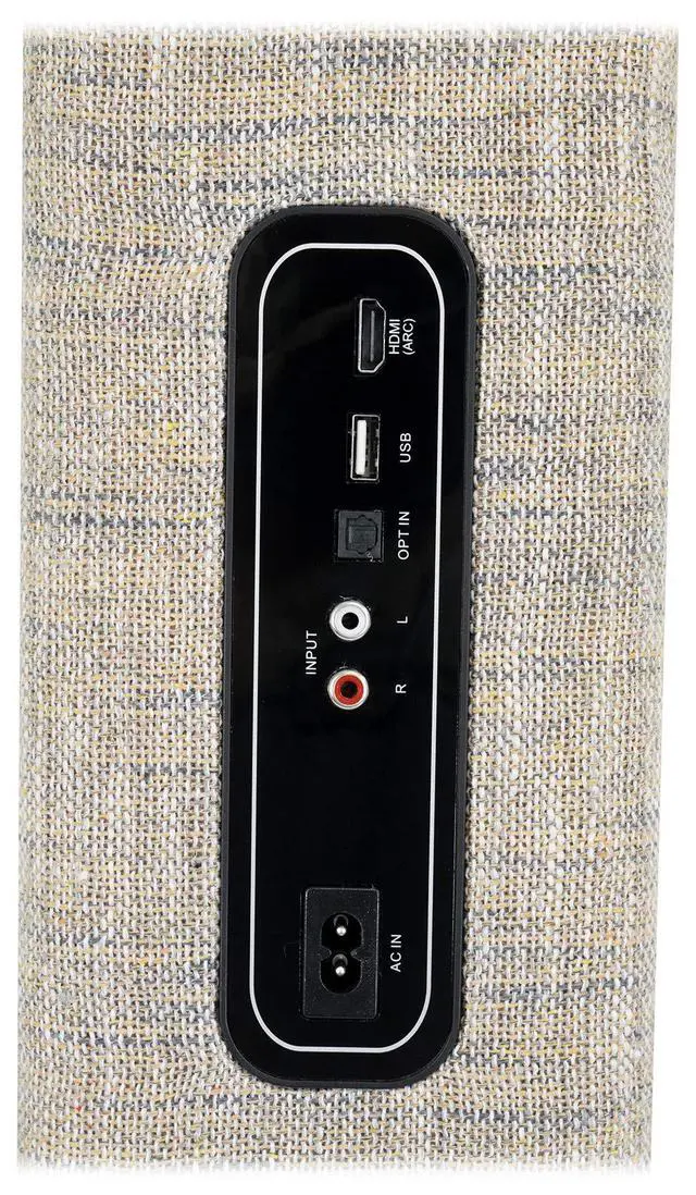 Alt view image 3 of 4 - ONE-Tower BG All-in-One Bluetooth Speaker System+HDMI/Optical/RCA