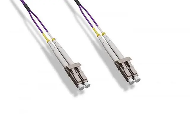 Main image of 30 Meter 40Gb OM4 Multimode Duplex Fiber Optic Cable (50/125) - LC to LC - Magenta