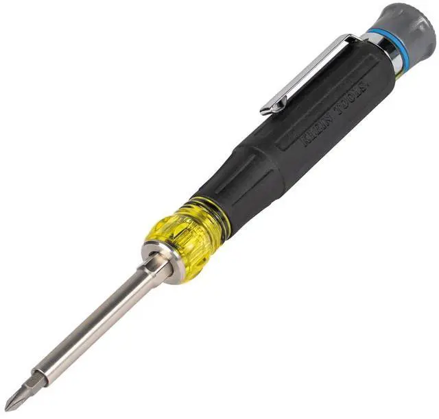 Main image of 32611P Mini Precision Screwdriver, 13-in-1 Magnetic Multi-Bit Pocket Driver with Nut Drivers, Phillips, Slotted, and Hex Tips