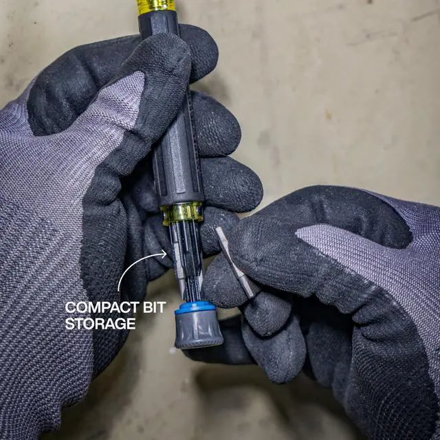 Alt view image 4 of 4 - 32611P Mini Precision Screwdriver, 13-in-1 Magnetic Multi-Bit Pocket Driver with Nut Drivers, Phillips, Slotted, and Hex Tips
